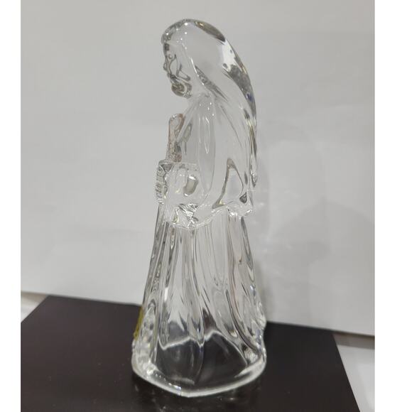 Vintage Princess‎ House 24% Lead Crystal Joseph Figurine Christmas Nativity - Picture 2 of 7